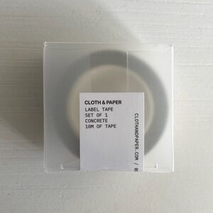 Cloth & Paper Washi Tape | Concrete